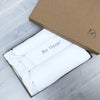 product | White Bon Voyage Linen Travel Bag Set | Linen & Fonts 