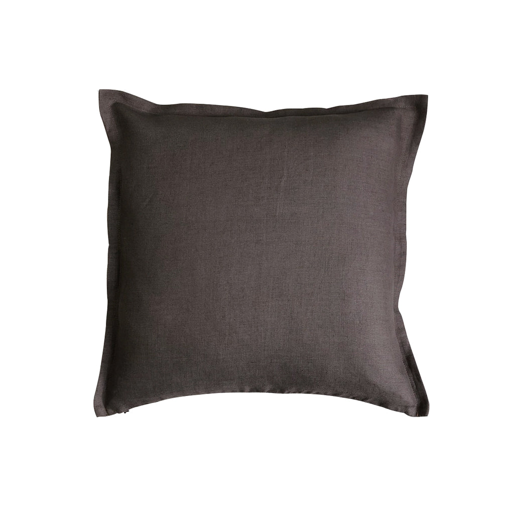 Peppercorn Brown Linen<br>Cushion Cover 50 x 50 cm