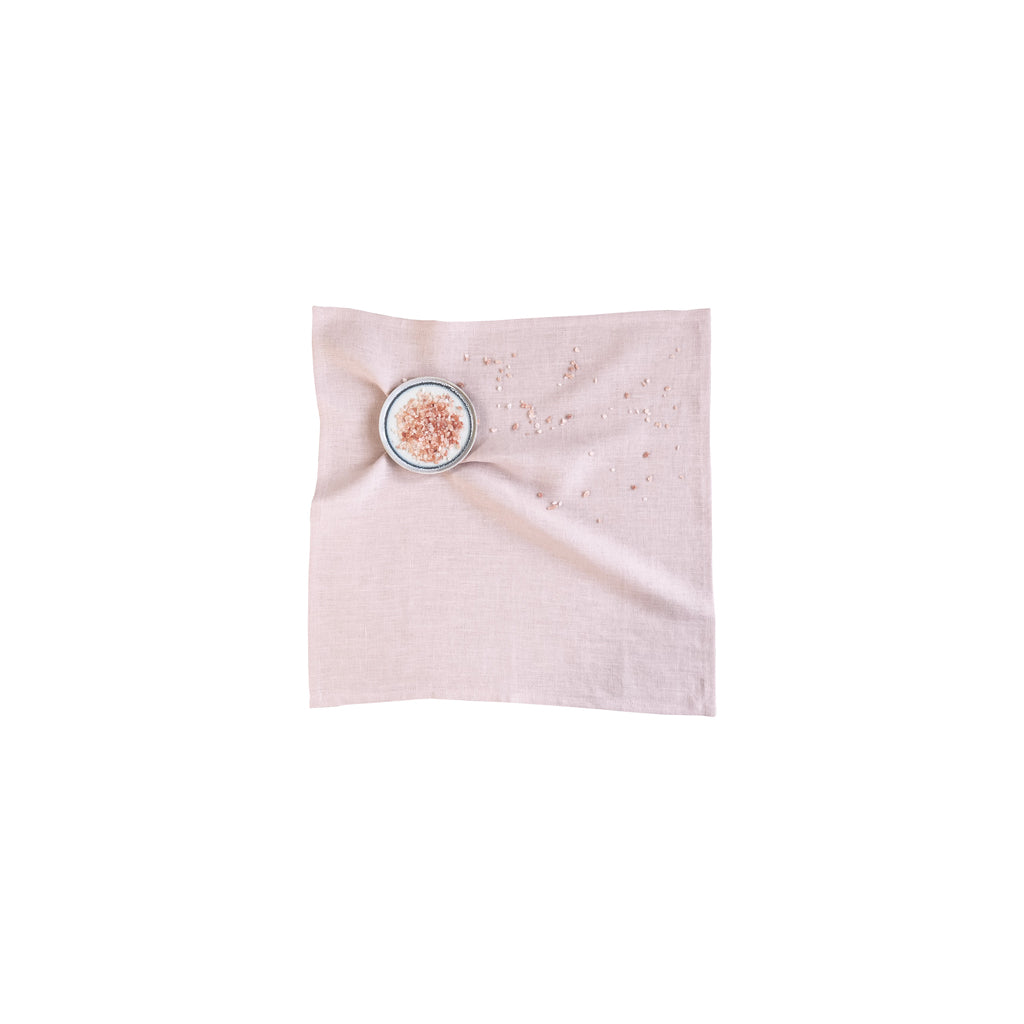 Powder Pink Linen Simple Napkin