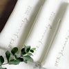 Pure White Linen Napkin Set of 6